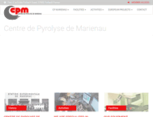 Tablet Screenshot of cpmarienau.com